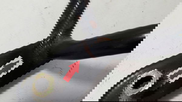 Suporte Pisca Traseiro Cb 500 98/03 L/d Orig Detalhe 50297