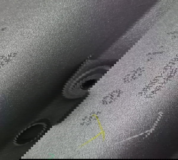 Carenagem Lateral Esquerdo Kawasaki Z500 2025 Original 50358 Prateado