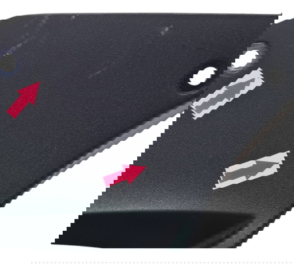 Carenagem Interna Aba Esq Kawasaki Z500 2025 Descrição 50360 Preto