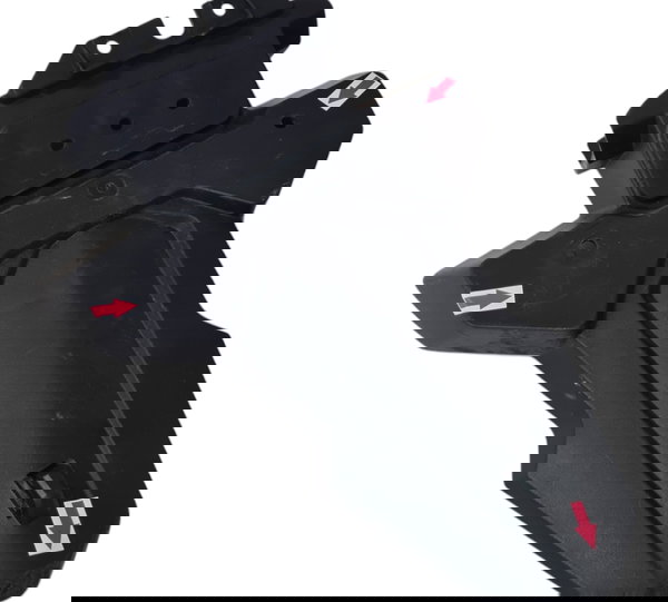 Paralama Placa Honda Twister Cb 300f 23/25 Descrição 51733