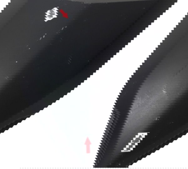 Carenagem Acabamento Frontal Elite 125 18/23 Avaria 51628 Preto