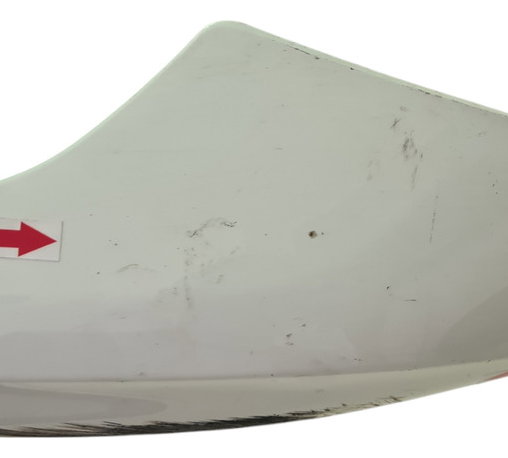 Carenagem Aba Tanque Esq Cg 160 Fan 22/24 Avaria 51679 Branco