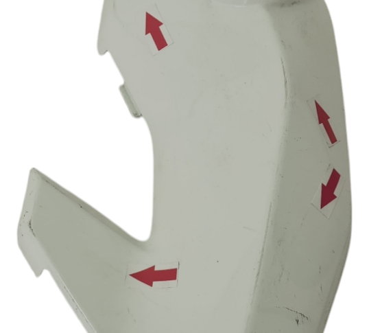 Carenagem Bananinha Farol Dir Cg 160 16/20 Descrição 51678 Branco