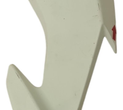 Carenagem Bananinha Farol Dir Cg 160 Fan 22/24 Avaria 51677 Branco