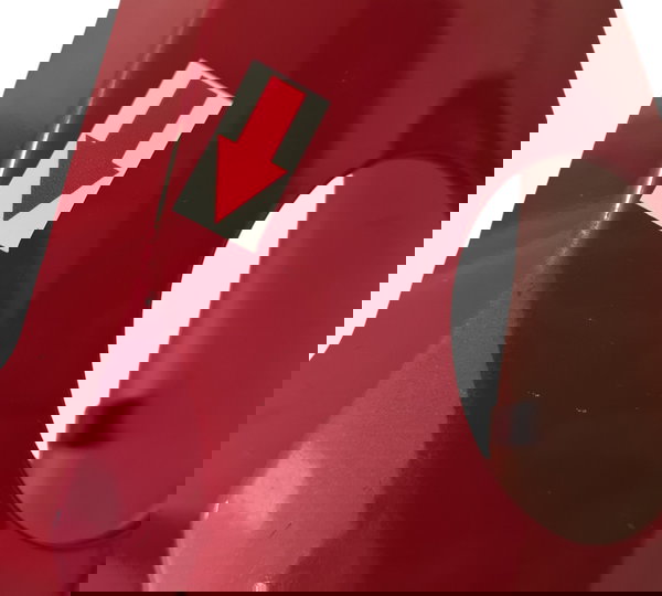 Carenagem Bananinha Farol Dir Titan 160 23/24 Avaria 51661 Vermelho