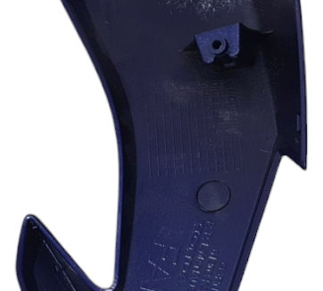 Carenagem Bananinha Farol Esq Cg 160 Fan 22/24 Avaria 51684 Azul