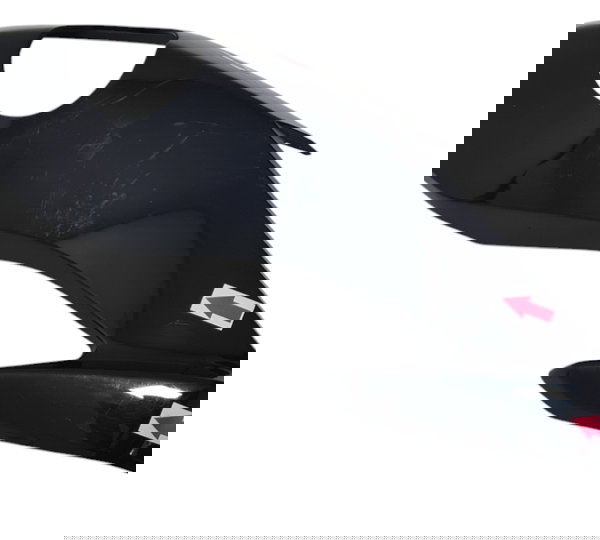 Carenagem Bananinha Farol Dir Cg 160 Fan 22/24 Avaria 51681 Preto