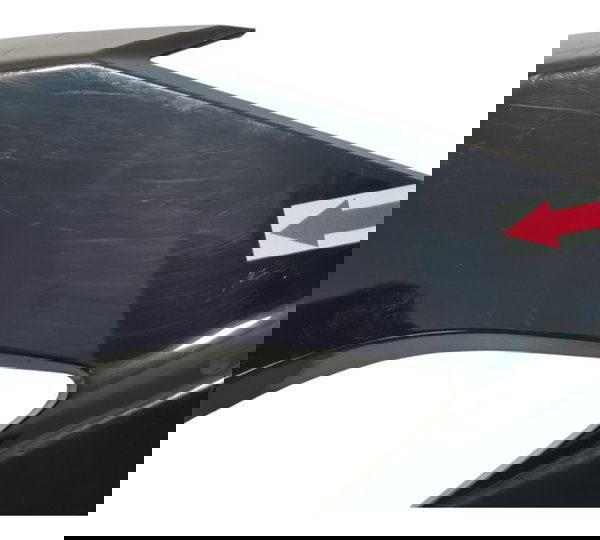 Carenagem Bananinha Farol Dir Cg 160 Fan 22/24 Avaria 51681 Preto