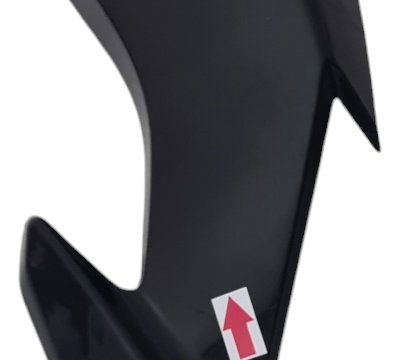 Carenagem Bananinha Farol Dir Cg 160 Fan 22/24 Avaria 51681 Preto