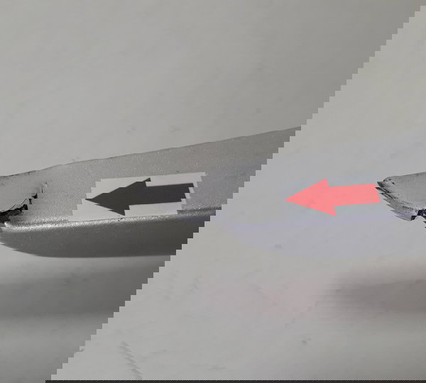 Carenagem Rabeta Cg 160 Titan 22/23 L/d Orig Detalhes 51615 Prateado