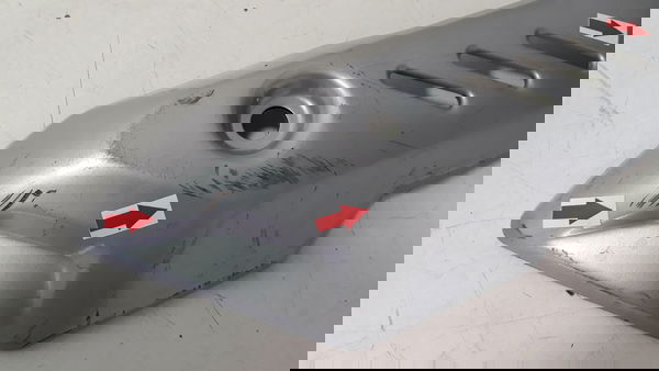 Protetor Escapamento Honda Elite 125 25/25 Orig Ralado 51529