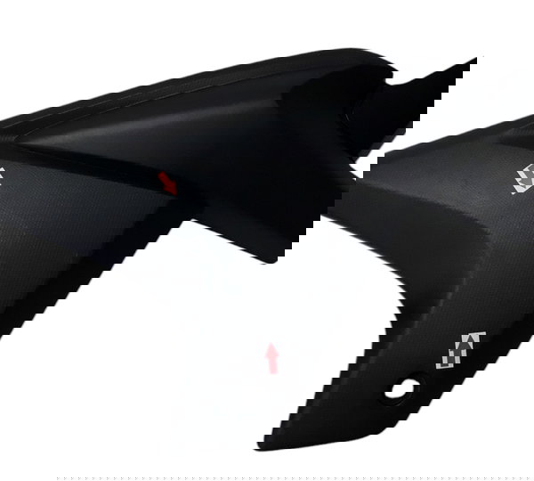 Carenagem Lateral Honda Biz 125 18/24 L/e Orig 51608 Preto