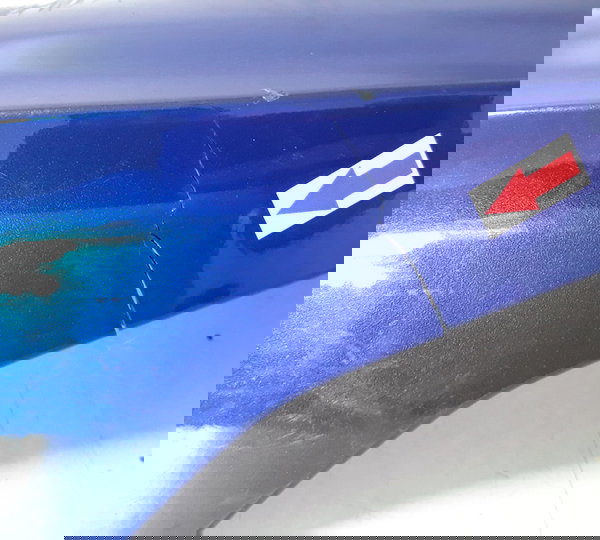 Aba Tanque Honda Cg 160 Fan 22/23 L/e Orig Trincada 51541 Azul