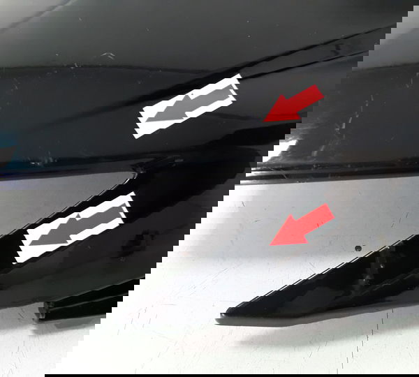 Carenagem Frontal Superior Honda Elite 125 25/25 Orig 51625 Preto