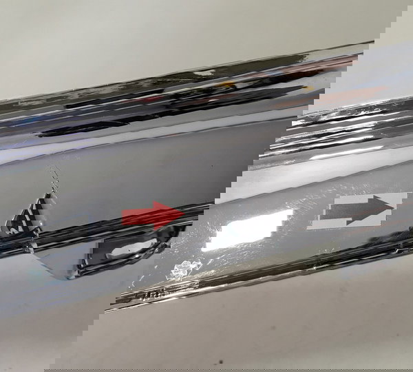 Carenagem Rabeta Cromada Honda Sh 300 L/d Orig Detalhe 51620 Prateado