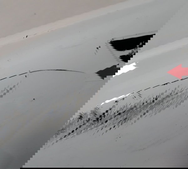 Aba Tanque Honda Cg 160 Fan 22/23 L/d Orig Trincada 51545 Branco