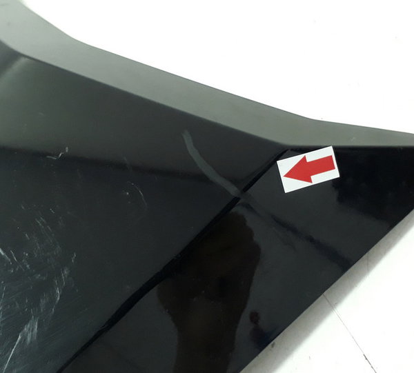 Carenagem Acabamento Frontal Honda Elite 125 18/23 Ori 51543 Preto