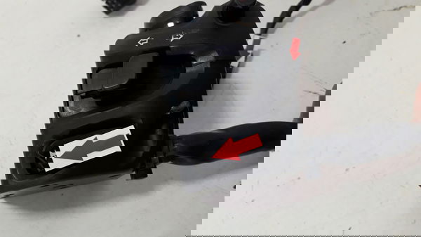 Punho Chave Luz Fz6n Fazer 600 07/08 Orig Detalhe 50162