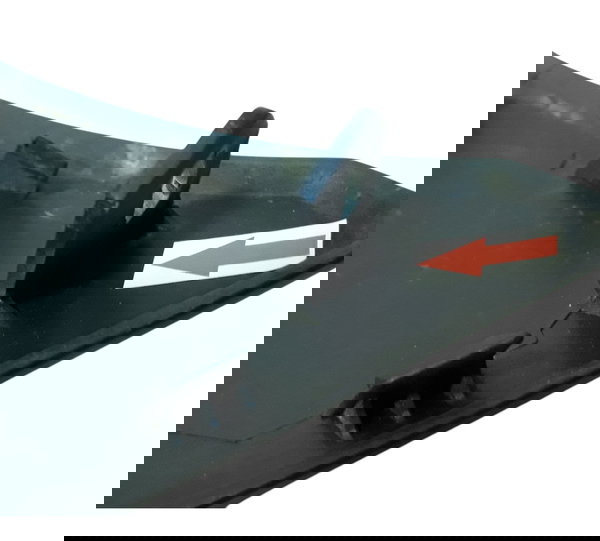 Carenagem Frontal Lateral Yamaha Xmax 250 L/d Orig 49612 Azul