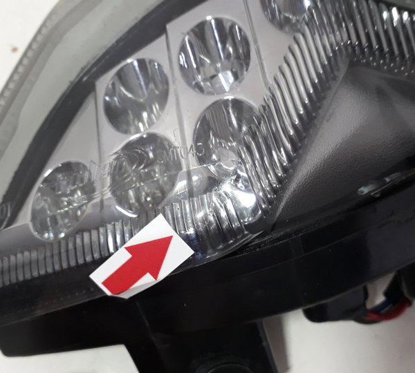 Lanterna Traseira Kawasaki Versys 650 20/23 Detalhe 49973 Ambos Lados Fumê