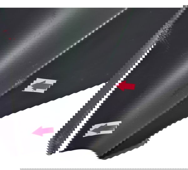 Carenagem Frontal Yamaha Xmax 250 Original Descrição 49589 Preto