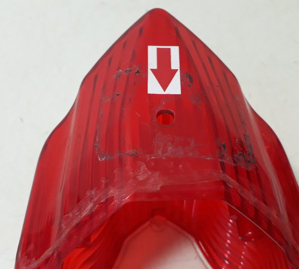 Lente Lanterna Traseira Yamaha Crosser 14/22 Detalhe 49977 Ambos Lados Vermelho