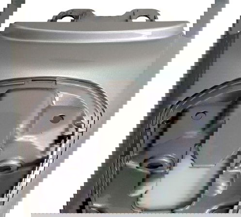 Rabeta Suporte Lanterna Haojue Shopper Orig S Detalhes 6852 Prata