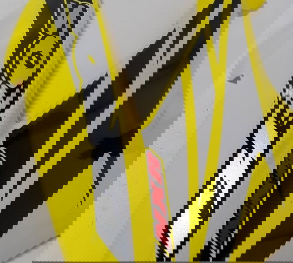 Aba Tanque Honda Bros 125 03/05 L/e Original 18707 Amarelo