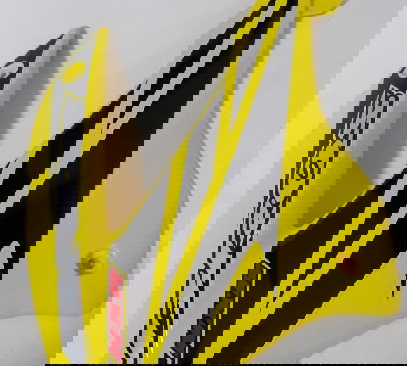 Aba Tanque Honda Bros 125 03/05 L/e Original 18707 Amarelo