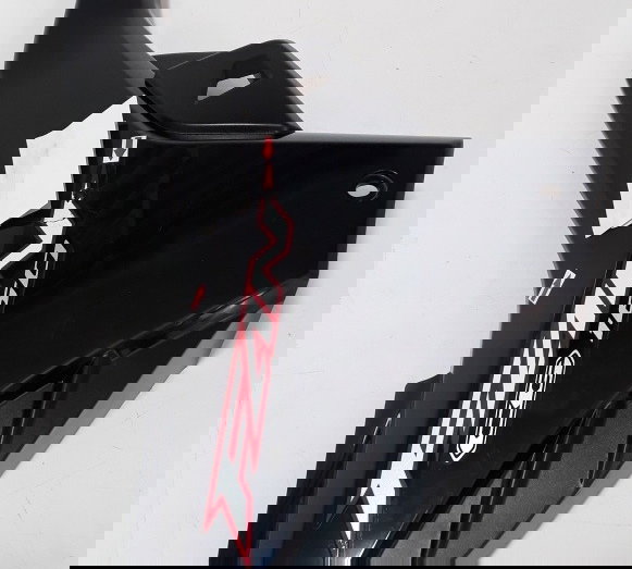 Carenagem Tampa Lateral Dir Honda Cg 160 2022 Ori Furo 18685 Preto