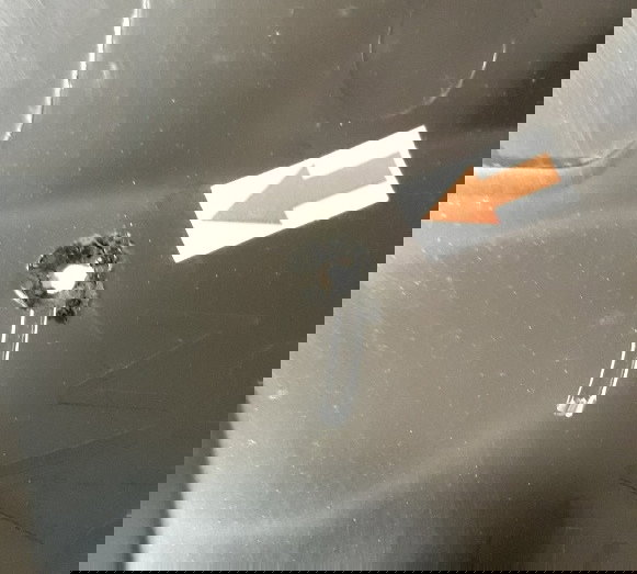 Carenagem Tampa Lateral Dir Honda Cg 160 2022 Ori Furo 18685 Preto