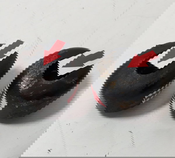 Par Peso Guidao Yamaha Fazer 250 18/22 Orig Ralado 51208