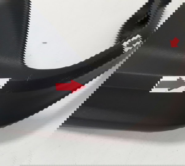 Protetor Mao Bmw R1250 Gs L/e Orig Detalhe 51245 Preto Esquerdo