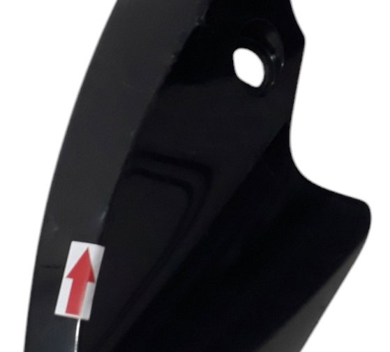 Carenagem Bananinha Farol Factor 150 L/e Orig Detalhe 50857 Preto