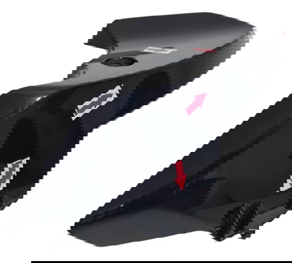 Carenagem Bananinha Esq Factor 150 Original Descrição 50934 Preto