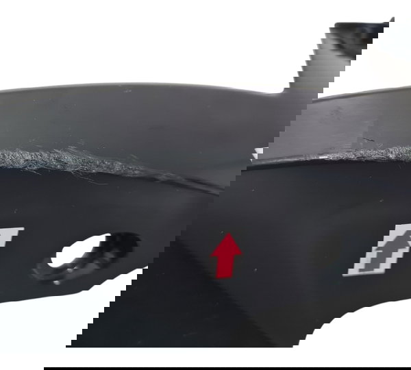 Carenagem Bananinha Esq Factor 150 Original Descrição 50934 Preto