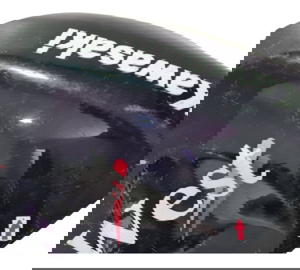 Carenagem Capa Tanque Kawasaki Zx6 Zx 6r 2005 Paralelo 10137 Preto