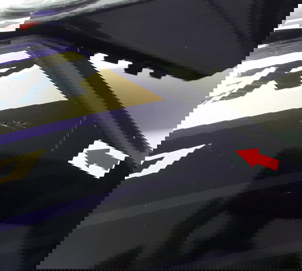 Carenagem Aba Tanque Fazer 150 L/e Orig 50904 Roxo