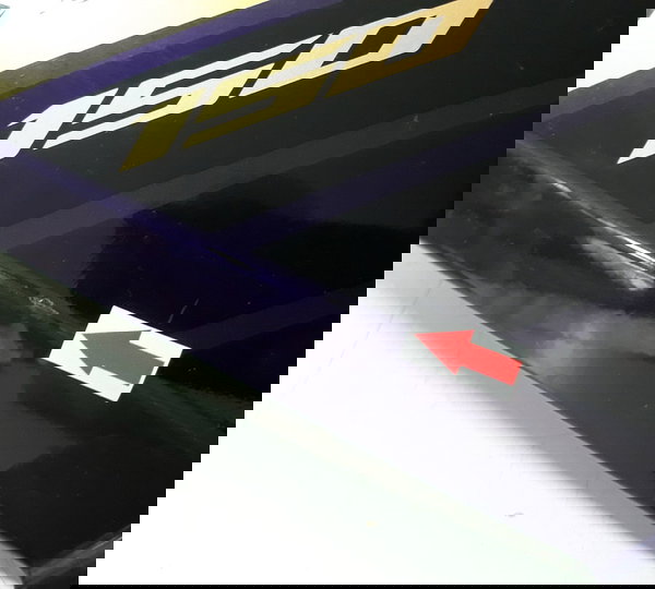 Carenagem Aba Tanque Fazer 150 L/e Orig 50904 Roxo