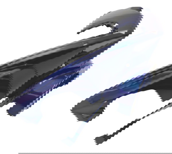 Carenagem Guidão Yamaha Neo 125 Original Trincada 50805 Azul