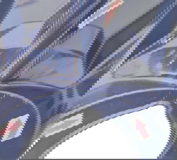 Carenagem Guidão Yamaha Neo 125 Original Trincada 50805 Azul