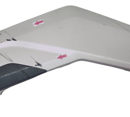 Carenagem Lateral Esq Yamaha Fazer 250 18/24 Descrição 50716 Prateado