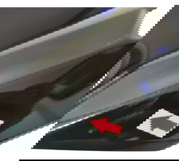 Carenagem Bananinha Dir Fazer 250 19/22 Descriçao 50779 Preto