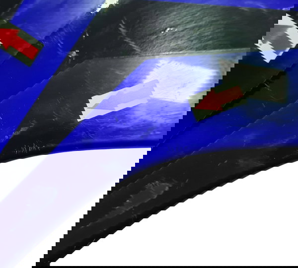 Carenagem Aba Tanque Esq Yamaha Xtz 250 Orig Descriçao 50769 Azul