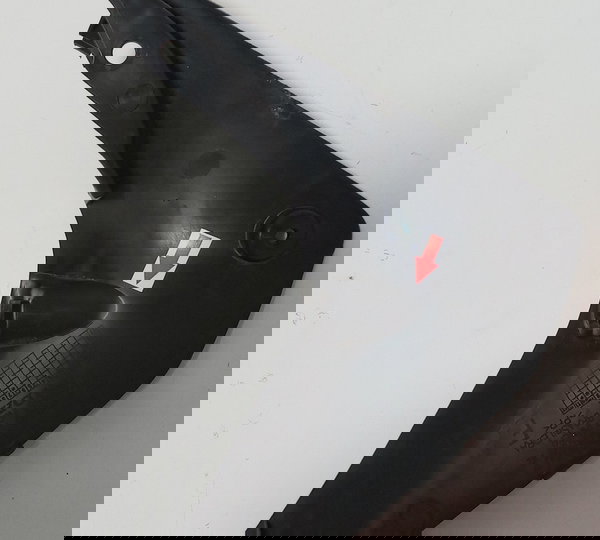 Acabamento Aba Tanque Esq Cg 160 16/20 Orig Avaria 14199 Preto