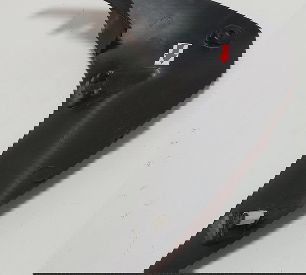 Acabamento Aba Tanque Esq Cg 160 16/20 Orig Avaria 14199 Preto