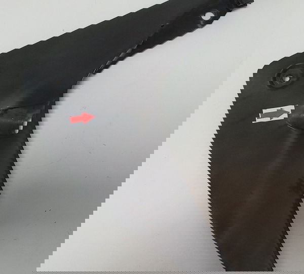 Acabamento Aba Tanque Esq Cg 160 16/20 Orig Avaria 14199 Preto