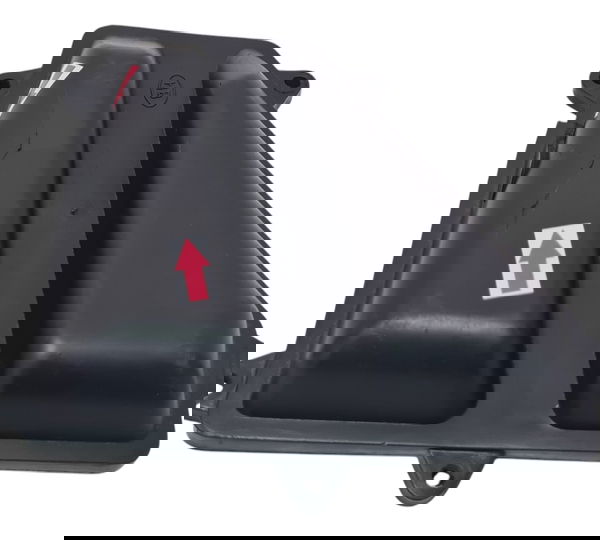 Carenagem Tampa Filtro Sundown Hunter 125 Original 49925 Preto