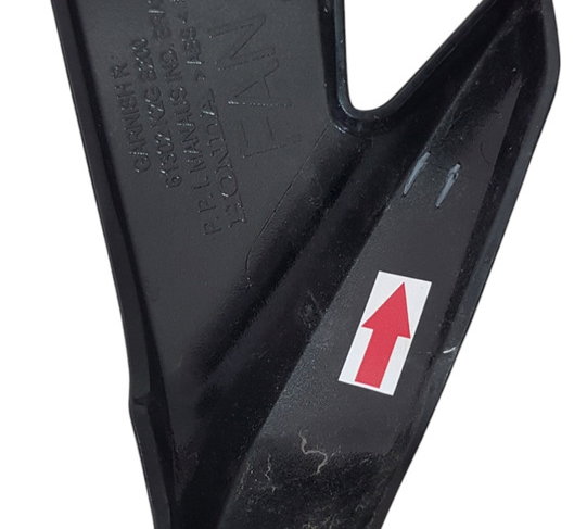 Carenagem Bananinha Farol Dir Cg 160 Fan 22/24 Avaria 49464 Preto