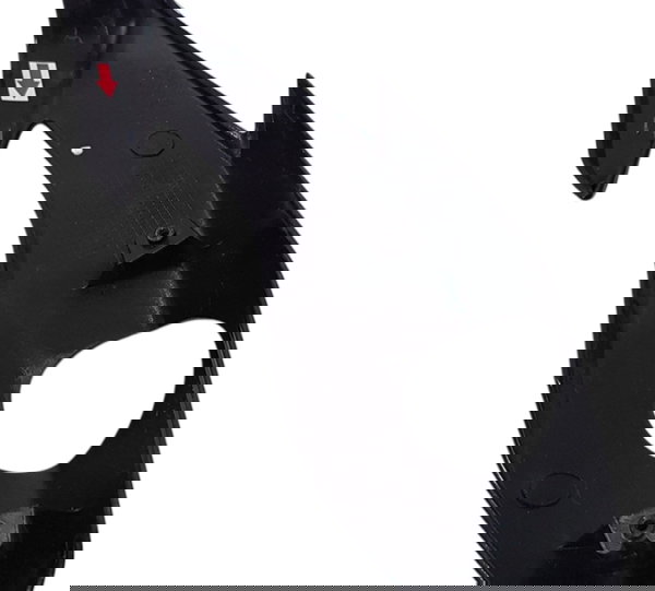 Carenagem Bananinha Farol Dir Cg 160 Fan 22/24 Avaria 49464 Preto